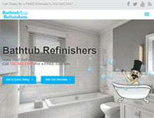 Tablet Screenshot of bathtub-refinishers.com